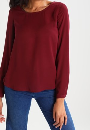 Blouse - dark red