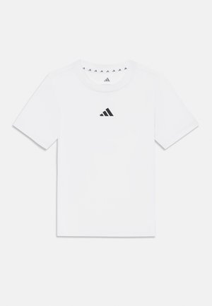 TRAINING ESSENTIAL JUNIOR UNISEX - T-Shirt print - white/black