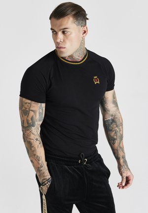 SHORT SLEEVE - Jednoduché tričko - black