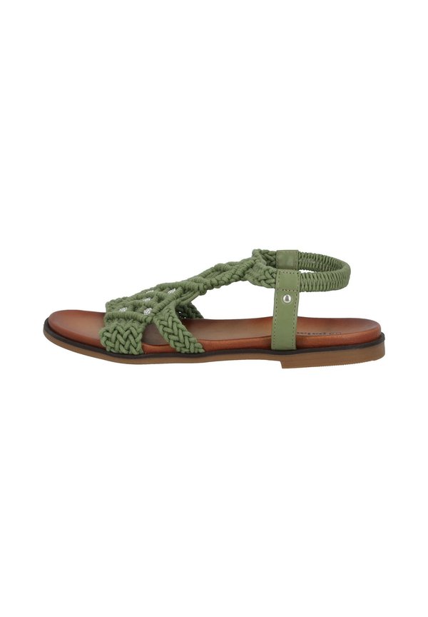 Riemensandalette - khaki