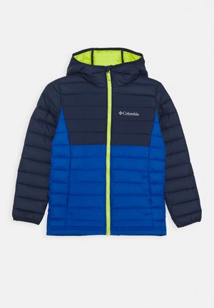 POWDER LITE™ BOYS HOODED - Ski jacket - bright indigo/collegiate navy