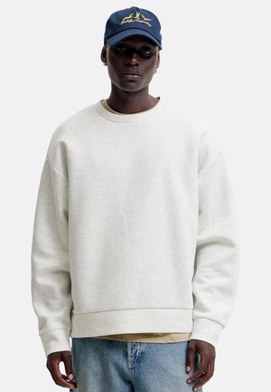 Jack & Jones, JACK & JONES SWEATSHIRT BARRON PULLOVER - Sweater - creme