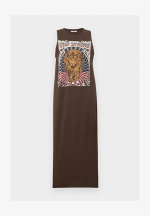 Noisy May, NMMAX - Robe longue - chocolate brown