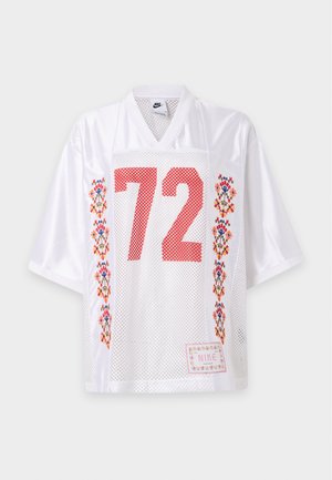 Nike Sportswear, STREET - Блуза с дълги ръкави - white/university red