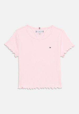 ESSENTIAL RIB TOP - Tricou basic - light pink