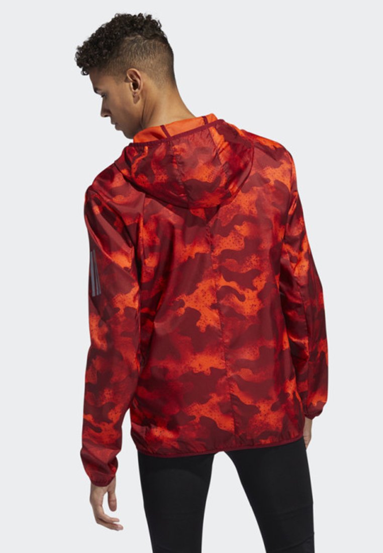 adidas Performance OWN THE RUN CAMOUFLAGE JACKET adidas Own the Run Camouflage Jacket Grå | adidas Sweden