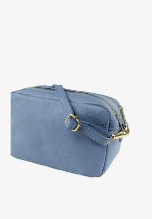 DrachenLeder, TOSCANTO - Cross body bag - hellblau