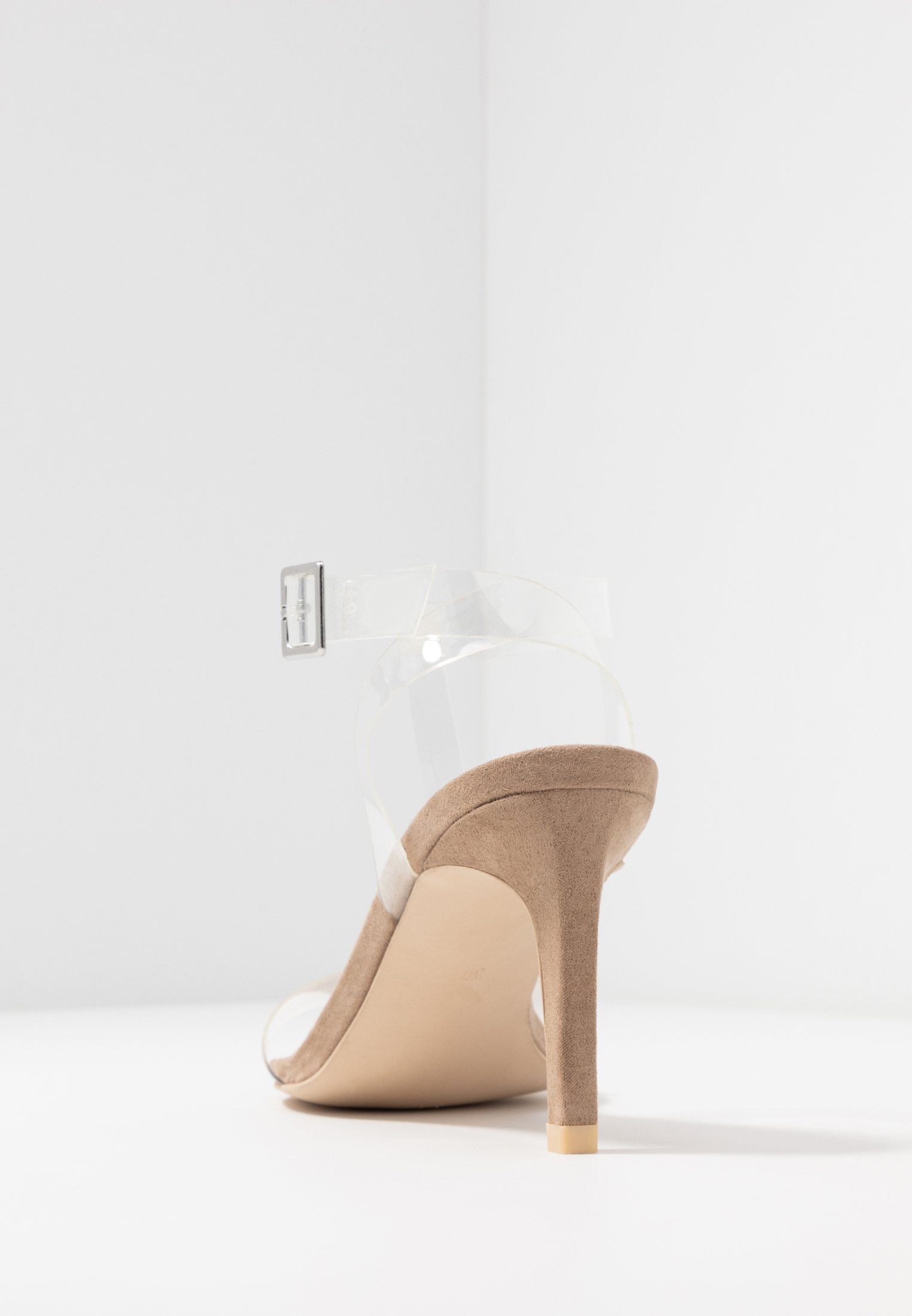 Nly by Nelly TRANSPARENT STRAP Sandaler med høye hæler Nly by Nelly TRANSPARENT STRAP Sandaler med høye hæler