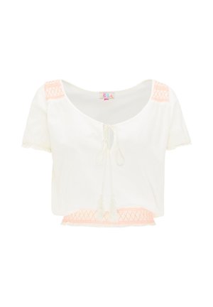 IZIA, IZIA BLUSENSHIRT - Blouse - wollweiss