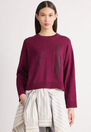 LONG SLEEVE  - Maglione - berry glaze