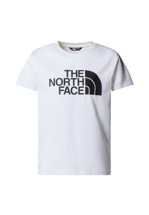The North Face TEEN EASY TEE UNISEX - T-shirt print - white