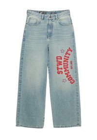 Relaxed fit jeans - light-blue denim