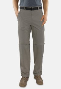 normani Outdoor Sports 2 IN 1 ZIP OFF OUTDOORHOSE WANDERHOSE SOMMERHOSE - Stoffhose - stone