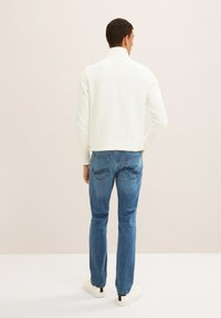 TOM TAILOR TTJOSH Slim - Blugi slim fit - used mid stone blue denim