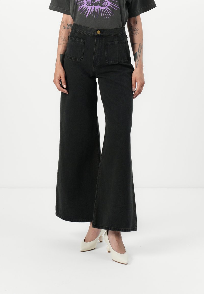 Coach Flared Jeans donkerblauw Coach Flared Jeans donkerblauw