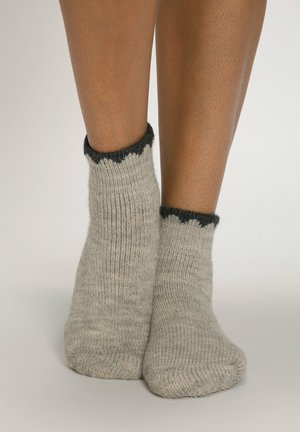 Ulla Popken KUSCHELWEICHE  - Socken - grau melange