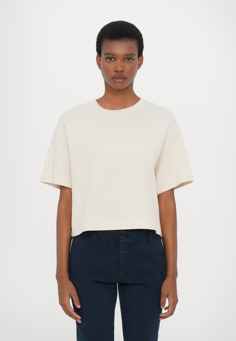 CLOSED - BACK SLIT - T-shirt imprimé - ecru, Agrandir