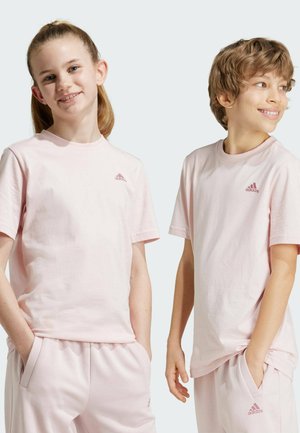 TEE - T-shirt basique - sandy pink   preloved crimson