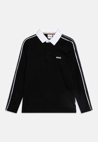 BOSS Kidswear LONG SLEEVE - Polo - black