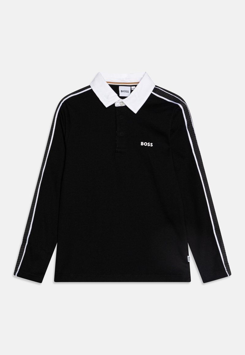 BOSS Kidswear LONG SLEEVE - Polo - black
