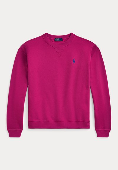 Polo Ralph Lauren LONG SLEEVE - Sweatshirt - fuchsia berry
