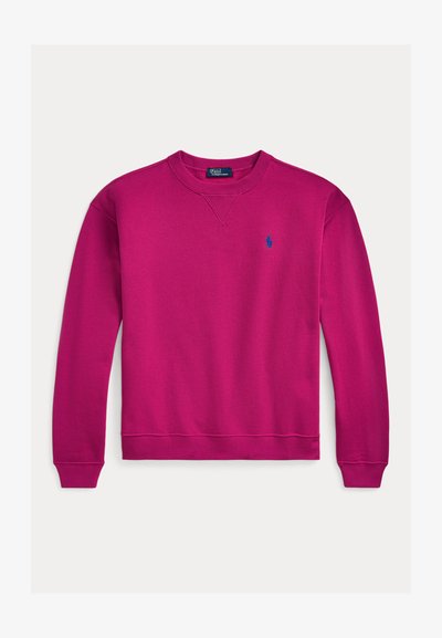 Polo Ralph Lauren LONG SLEEVE - Športni pulover - fuchsia berry