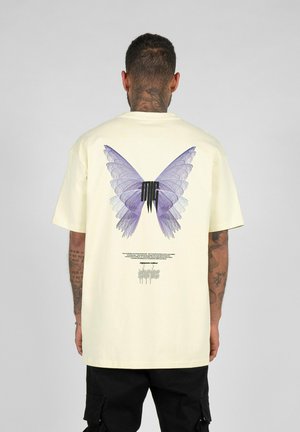 METAMORPHOSE - Camiseta estampada - softyellow