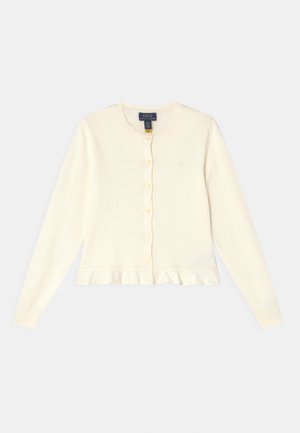 PEPLUM - Cardigan - clubhouse cream