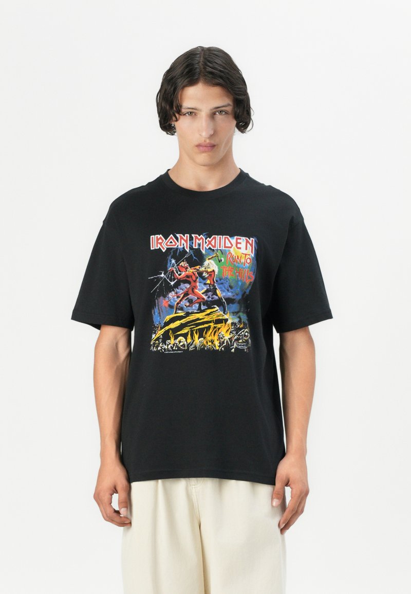 Only & Sons ONSIRON MAIDEN LIFE TEE - Majica kratkih rukava s printom - jet black