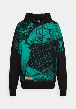 STATEMENT HOODIE - Felpa - puma black