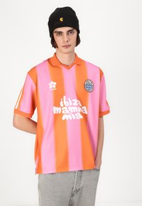 Pompeii STRIPES FOOTBALL - Apdrukāts T-krekls - pink