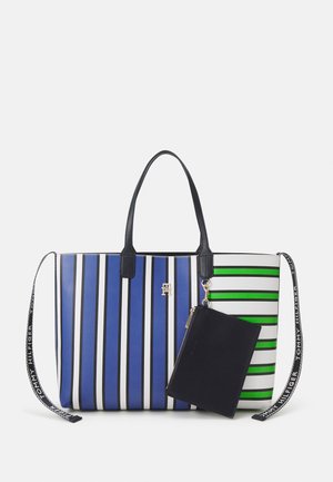 Tommy Hilfiger ICONIC TOMMY  - Shopping Bag - blue/green