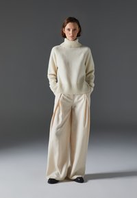 Zign Studio WOOL JUMPER - Džemperis - sand