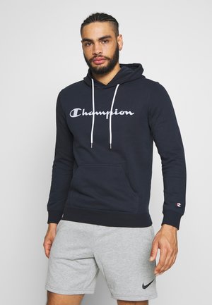 HOODED - Bluza z kapturem - dark blue