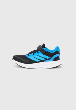RUNFALCON 5 UNISEX - Παπούτσια για τρέξιμο σε δρόμο - core black/lucid aquamarine/lucid ray blue