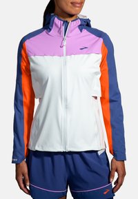 Brooks HIGH POINT  - Vandeniui atspari striukė - lt slate bright orange aegean