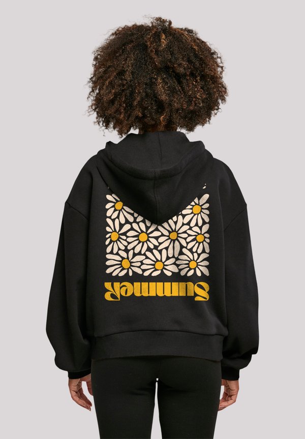 SOMMER SONNENBLUME - Kapuzenpullover - schwarz