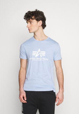 CAMO - Print T-shirt - light blue