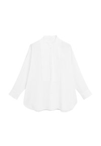 BLEND GARMENT WITH THIN PINTUCKS - Hemdbluse - white