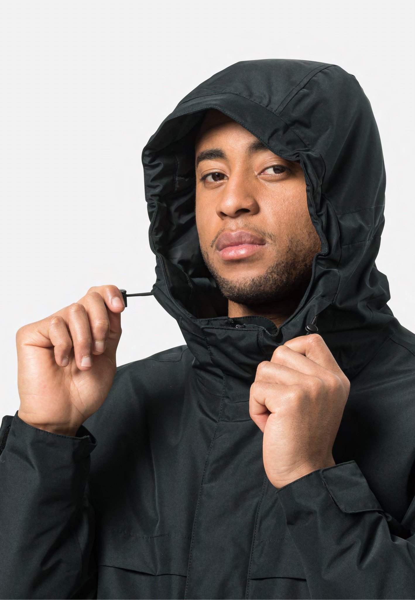 Jack Wolfskin WINTERLAGER - Parka - black - Zalando