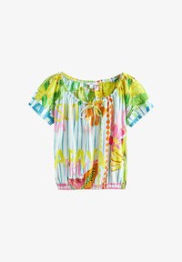 Non sélectionné, stripe tropical print