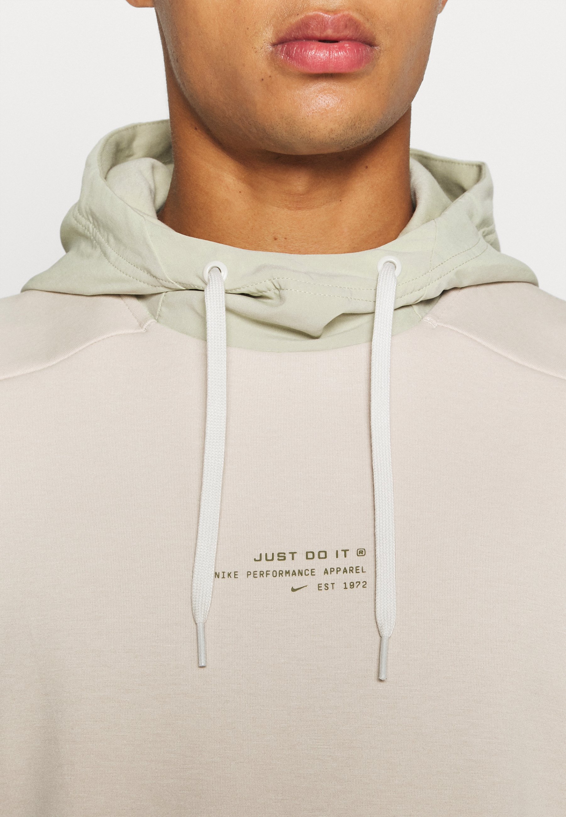 oatmeal nike moletom com capuz