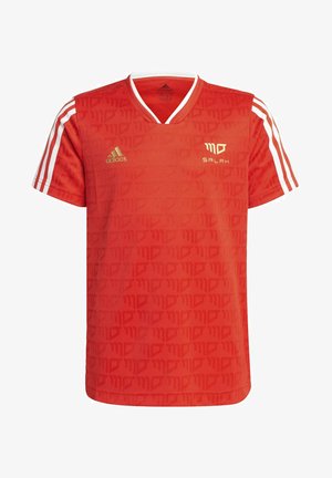 SALAH - Print T-shirt - red
