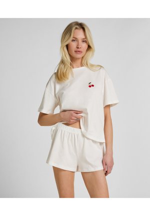 SET - Nachtwäsche Set - white