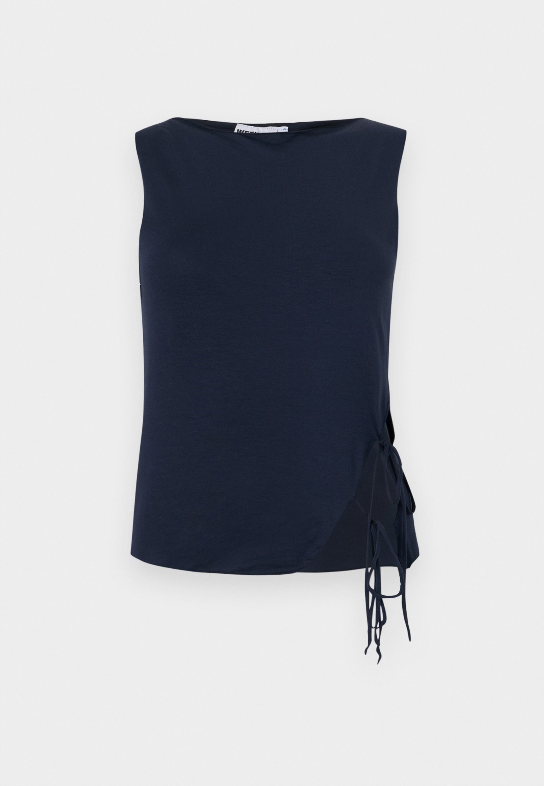 Navy blue top