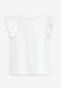 Next SCALLOP-REGULAR FIT - Tričko s potlačou - white