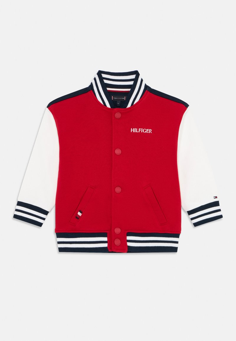Tommy Hilfiger Sweater met rits rood