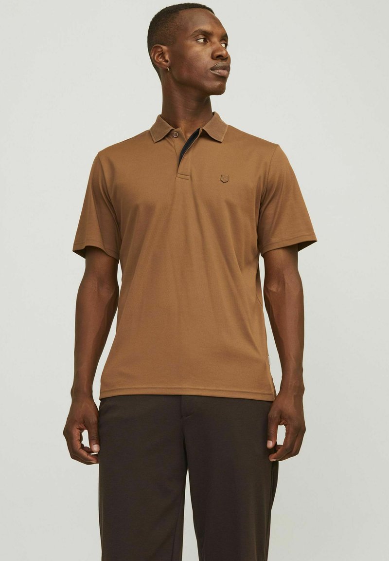 Jack & Jones PREMIUM JPRCCRODNEY - Poloshirts - nuthatch