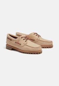 Timberland Boat shoes - medium beige full grain