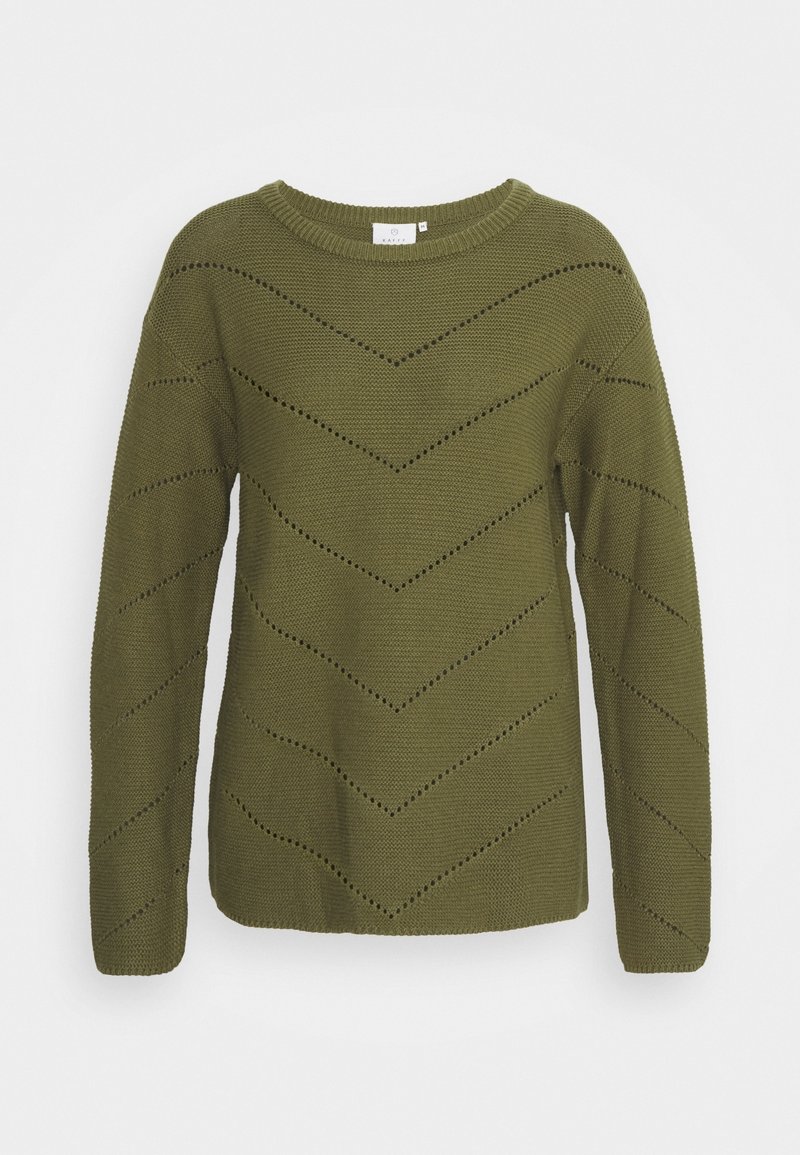 Kaffe Neule - khaki